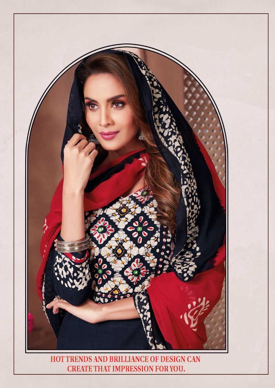 Aarvi Classic 1 Casual Daily Wear Cotton Printed Dress Material Collection